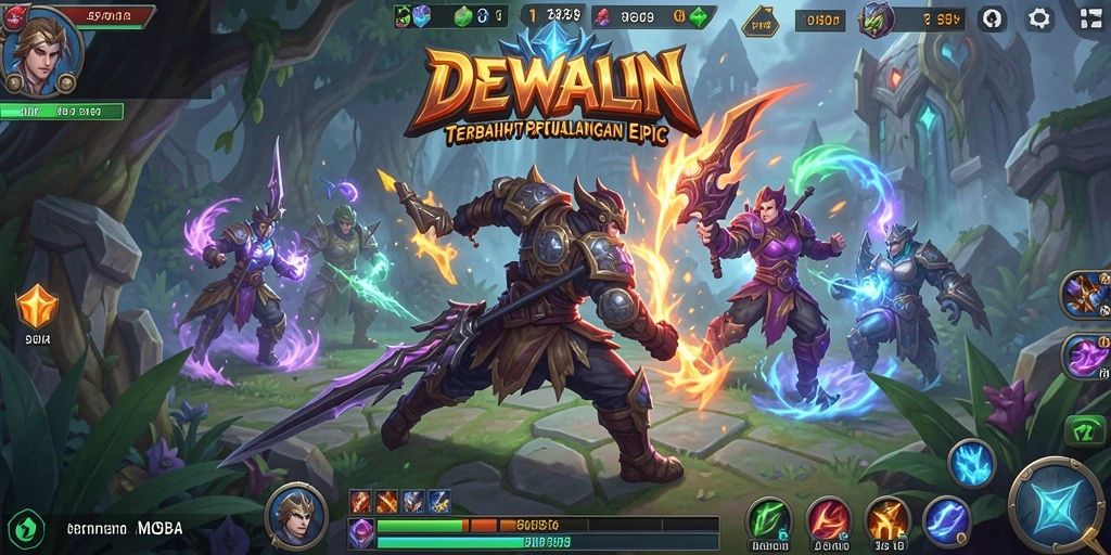 Tampilan gameplay <strong>DEWALIN</strong> yang menegangkan dengan aksi seru antar karakter.