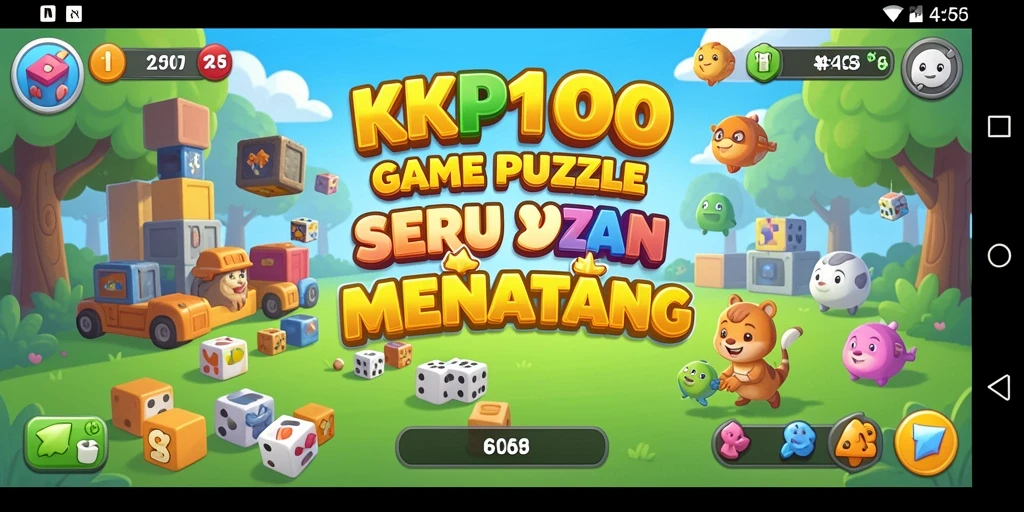 Screenshot KPK100 menampilkan gameplay Puzzle yang seru dan menantang.